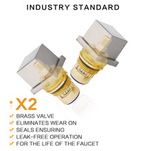 Load image into Gallery viewer, Widespread Faucet 2-Handle Bathroom Faucet with 3 Holes