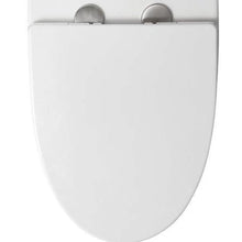 Load image into Gallery viewer, Dual-Flush Elongated One Piece Toilet Bowl - Soft Close Seat with High Efficiency Dual Flush in White