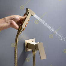Load image into Gallery viewer, Bidet Sprayers Hot and Cold Wall Mounted Square Design
