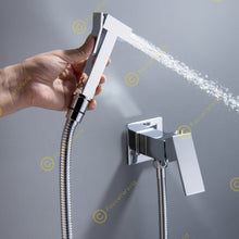 Load image into Gallery viewer, Bidet Sprayers Hot and Cold Wall Mounted Square Design