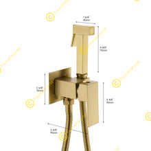 Load image into Gallery viewer, Bidet Sprayers Hot and Cold Wall Mounted Square Design
