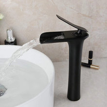Load image into Gallery viewer, Waterfall Vessel Sink Bathroom Faucets