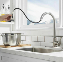 Load image into Gallery viewer, Pull Out Kitchen Faucets 1 or 3 hole Installation