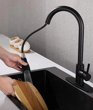 Load image into Gallery viewer, Pull Out Kitchen Faucets 1 or 3 hole Installation