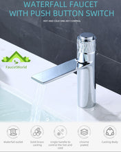 Load image into Gallery viewer, Waterfall Vanity Faucets Luxury Design