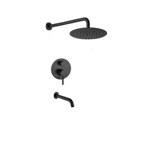 Load image into Gallery viewer, Round 2-Functions Rainfall Shower System Valve Included