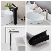 Load image into Gallery viewer, Waterfall Vessel Sink Bathroom Faucets