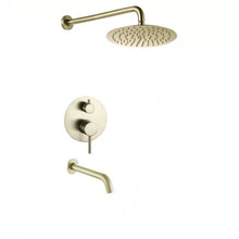 Load image into Gallery viewer, Round 2-Functions Rainfall Shower System Valve Included