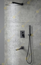 Load image into Gallery viewer, Rainfall 3 Way Shower Sets with Rough-in Valve
