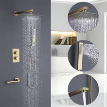 Load image into Gallery viewer, Thermostatic 3 Way Shower Systems 4 colors
